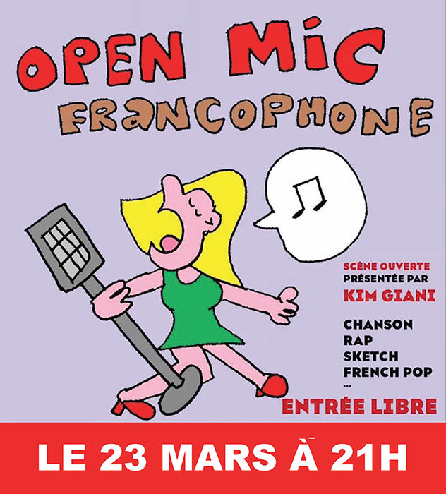 Open mic Trois Baudets