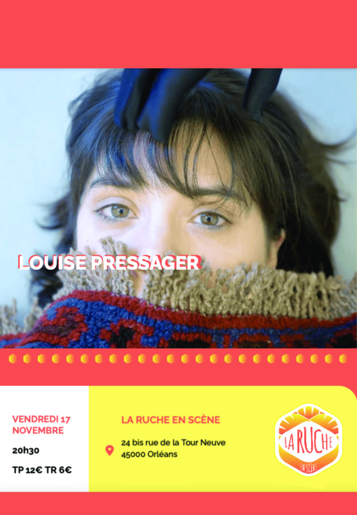 Louise Pressager @ La Ruche en scène vertical
